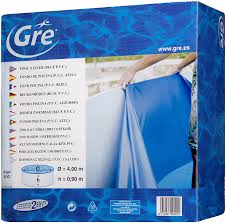 Gre Fpr352 Liner Pour Piscines Rondes Diametre 350 Cm Hauteur 120 Cm Couleur Bleue Amazon Fr Jardin