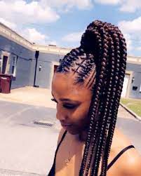 Black Women Hair 5320 Virgin Hair Box Braids Hairstyles Natural Hair Styles Kids Braided Hairstyles