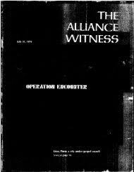 interdenominational minister's alliance (ima) tucson and vicinity