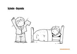 Icinde Disinda Kavramlari Icin Boyama Sayfalari Boyama Sayfalari Egitim Okul