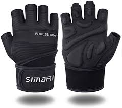 Amazon Com Simari Workout Gloves Men Women Full Finger Weight Lifting Gloves With Wrist Support For Gym Exercise Fitness Training Lifts Made Of Microfiber And Spandex Fiber Smrg902 Sports Outdoors
