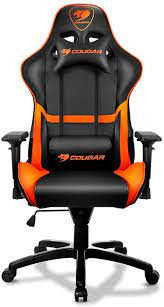 You will benefit from an ergonomically designed gaming chair that provides all day comfort. Amazon Com Cougar Gaming Chair Black And Orange Furniture Decor