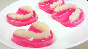 dentures jelly gummy pudding