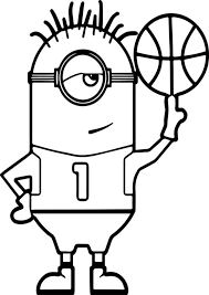 Here is a small collection of 20 free basketball coloring pages printable for your children to select and color. Easy Basketball Coloring Pages Coloring And Drawing