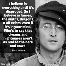 I think we're being run by maniacs for maniacal ends and i think i'm liable to be put away as insane for expressing that. John Lennon Quote Sleeping Angel