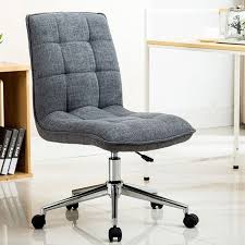 The oak legs are finished with a gray wash and have casters to keep you moving. Buy Porthos Home Lada Adjustable Swivel Fabric Office Chair Grey Online In India Wooden Street