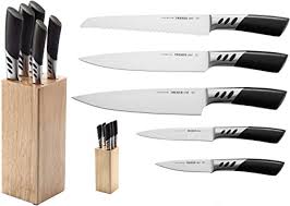 We handpicked 13 of the top selling kitchen knife sets to see how established brands like wüsthof stacked up to lesser known brands. Amazon Com Trends Home 6 Pc Premium Kitchen Knife Set With Block Is A Double Forged German Stainless Steel Knife Set This Kitchen Knives Set Is Ultrasharp And A Chef Quality Knife Sets