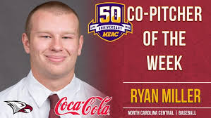 MEAC Announces Weekly Baseball Honors, presented by Coca-Cola