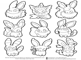 Discover (and save!) your own pins on pinterest Eevee Evolution Pokemon Coloring Pages Eevee Novocom Top