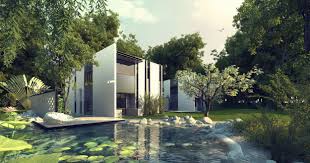 when it is bright green architectural rendering visualization landscape rendering layout architecture 3d architectural rendering