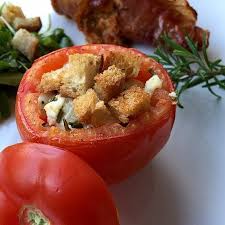 Gefullte Fleischtomaten Mit Muskatnusscroutons Und Mozzarella Von Feuervogel Chefkoch Rezept In 2020 Lebensmittel Essen Rezepte Tomaten