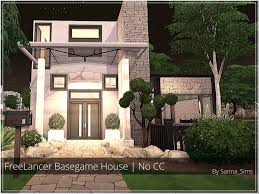 Electronic arts frequently releases updates and patches for the sims 4. Sarina Sims Freelancer Basegame House No Cc