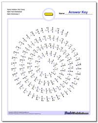 Spiral Subtraction Facts These Worksheets Present The Subtraction Facts In A Spiral Layout Subtraction Facts Math Fact Worksheets Subtraction Facts Worksheet