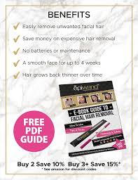 One only needs to bend, twist and glide. Buy Epiwand Facial Hair Remover Spring Threading Tool Our Women S Facial Epilator Coil Removes Peach Fuzz Chin Cheek Neck Mustache Upper Lip Hair Quickly Includes Instructions Gift Box