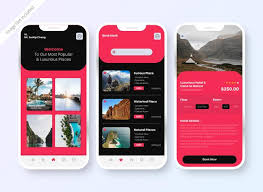 You won't find better article than this full guide with free download for 20 different android & ios apps. Free Vector Hotel Booking App Ui Design Screen
