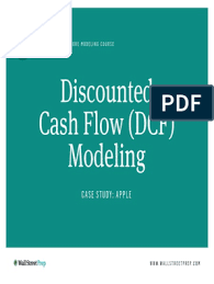 Subject was incorporated on 19 february 1980 in malaysia under the name ooi teik bee sdn. Dcf Aapl Course Manual Discounted Cash Flow Cost Of Capital