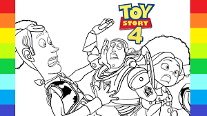 Check spelling or type a new query. Toy Story 4 Drawing Woody Buzz Lightyear Jessie Coloring Page Drawing And Coloring Youtube