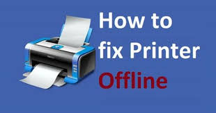 How To Fix A Network Printer Suddenly Showing As Offline In Windows Vista 7 Or 8 Hp Printer Printer Driver Printer