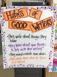 Habits Of Good Writers Whole Brain Teaching Teaching Writing