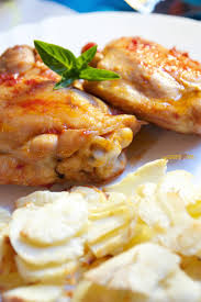 Porcentaje de valores diarios basado en una dieta de 2. Coscette Di Pollo Con Salsa Di Pomodoro E Fettine Di Yuca Al Forno Ricette Di Cucina