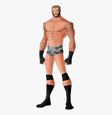 Edge Drawing Person Wwe - Latex Clothing, Hd Png Download - Kindpng