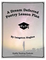 This Is A Complete Lesson Pack For A Dream Deferred By Langston Hughes All Of The Documents Are A Langston Hughes Lessons Poetry Lesson Plans Poetry Lessons