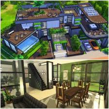 I Like How This Eco Green Mansion Turned Out Thesims In 2020 Mansions Sims 4 House Design Sims 4 Houses