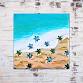 Grab & Go Seaglass Turtle Beach Scene