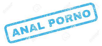 Anal Porno Text Rubber Seal Stamp Watermark. Tag Inside Rectangular Banner  With Grunge Design And Dust Texture. Slanted Vector Blue Ink Sticker On A  White Background. Royalty Free SVG, Cliparts, Vectors, And