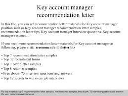 Cover letter key account manager. Key Account Management Cover Letter July 2021