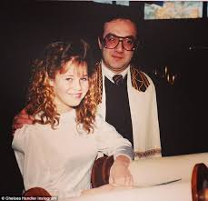 Chelsea handler (born february 25. Chelsea Handler At Her Bar Mitzvah In Eighties Throwback Photo Daily Mail Online