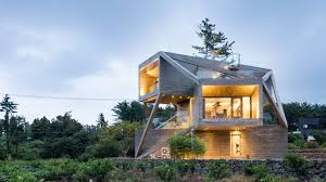 Traditional hanok houses are under threat in south korea, but their old design principles are inspiring a but hanoks come with a distinctive korean design feature: Moon Hoon Stacks Concrete Boxes For House On Jeju Island