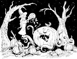 It's so cute and perfect for those fall feels. Pumpkin Patch Monster Fall Illustration Sketcharound