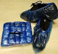 100x Waterproof Boot Shoe Covers Plastic Disposable Overshoes Protector USA  SHIP | eBay