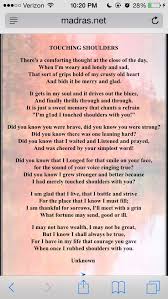 Touching Shoulders Http Www Madras Net Keith Poems Touching Shoulders Htm Friend Poems Poems Good Advice
