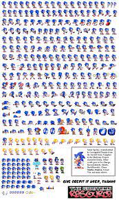 Resultado De Imagen Para Sprites De Sonic Como Dibujar A Sonic Sprites Sonic