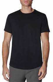 Monfrère Dann Black Stretch Cotton T-Shirt
