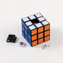 To take it apart rotate the top face 45 degrees and try to pop out an upper edge piece as seen on the picture. How To Customise The Rubik S Speed Cube Blog Rubik S Official Website
