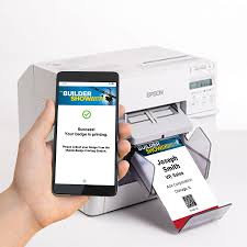 Epson product drivers and utilities. Remote Badge Printing Male Hand Device Success Epson Printer 061620 Compusystems