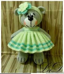 вязаное платье вязаная одежда для кукол спицами с описанием и схемами Igrushka Vyazannaya Spicami Mishka V Plate S Opisaniem Plate Kryuchkom 1 36vp Ss S 7 Oj Petlej Ot Kr Tryapichnye Kukly Vyazanie Igrushek Uzor Dlya Vyazaniya Kryuchkom