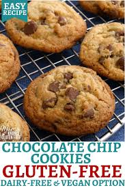 It seems most dessert recipes have gluten or dairy in them so it becomes even more frustrating for someone going gluten and dairy free to satisfy that sweet tooth. Gluten Free Chocolate Chip Cookies In 2020 Gluten Free Chocolate Chip Cookies Gluten Free Chocolate Chip Gluten Free Chocolate