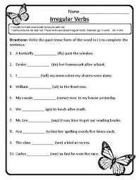 Pin By Ilce On Language In 2020 Verb Worksheets Irregular Verbs Verb