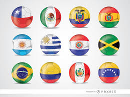 The current status of the logo is active, which means the logo is currently in use. Copa America 2015 Team Flag Balls Vector Download