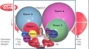 Balloon Sizes Youtube