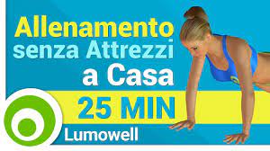 Palestra in casa con i pesetti. Allenamento A Casa Senza Attrezzi Youtube