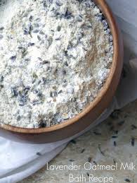 Oatmeal baths are a go to home remedy for all sorts of skin issues, from simple dry skin to major outbreaks. Lavender Diy Oatmeal Milk Bath Recipe Turning The Clock Back