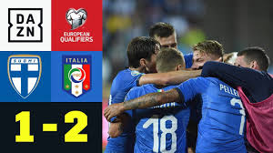 Das duell gegen dänemark ist für finnland das erste jemals bei einer europameisterschaft. Immobile Jorginho Schiessen Italien Zum Sieg Finnland Italien 1 2 Em Quali Dazn Highlights Youtube