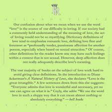 Bell Hooks Words Matter Meaning Of Love Bell Hooks