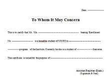 Duplicating your return to word for word. 55 To Whom It May Concern Letters Templates 2020 Excelshe