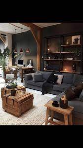 Pin By Miranda Plowman On Color Pallets Masculine Living Rooms Home Living Room House Interior